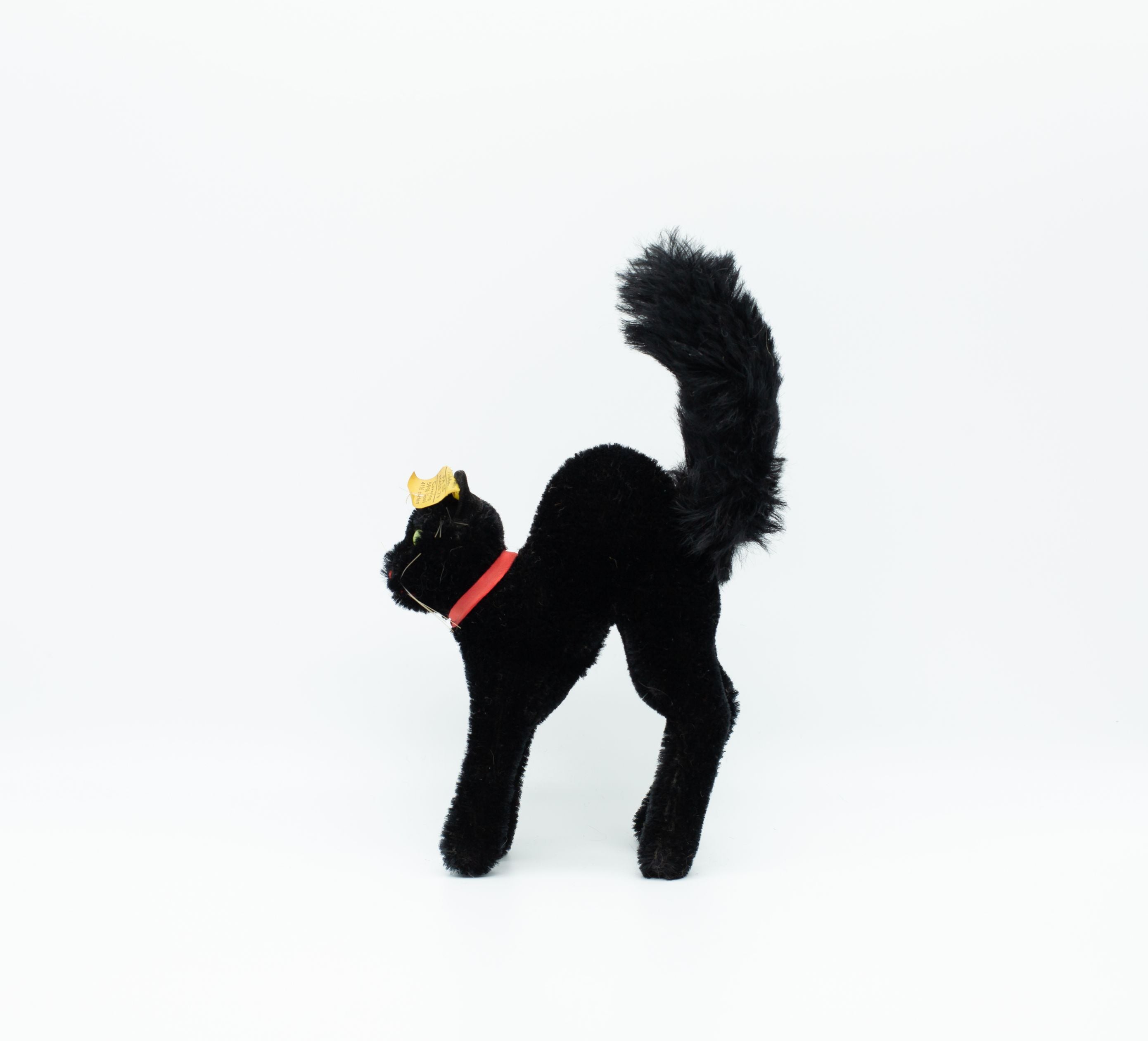 アンティークシュタイフ 黒猫 Steiff 「Black Tom Cat」17cm アンティークシュタイフ 黒猫 Steiff 「Black Tom Cat」17cm