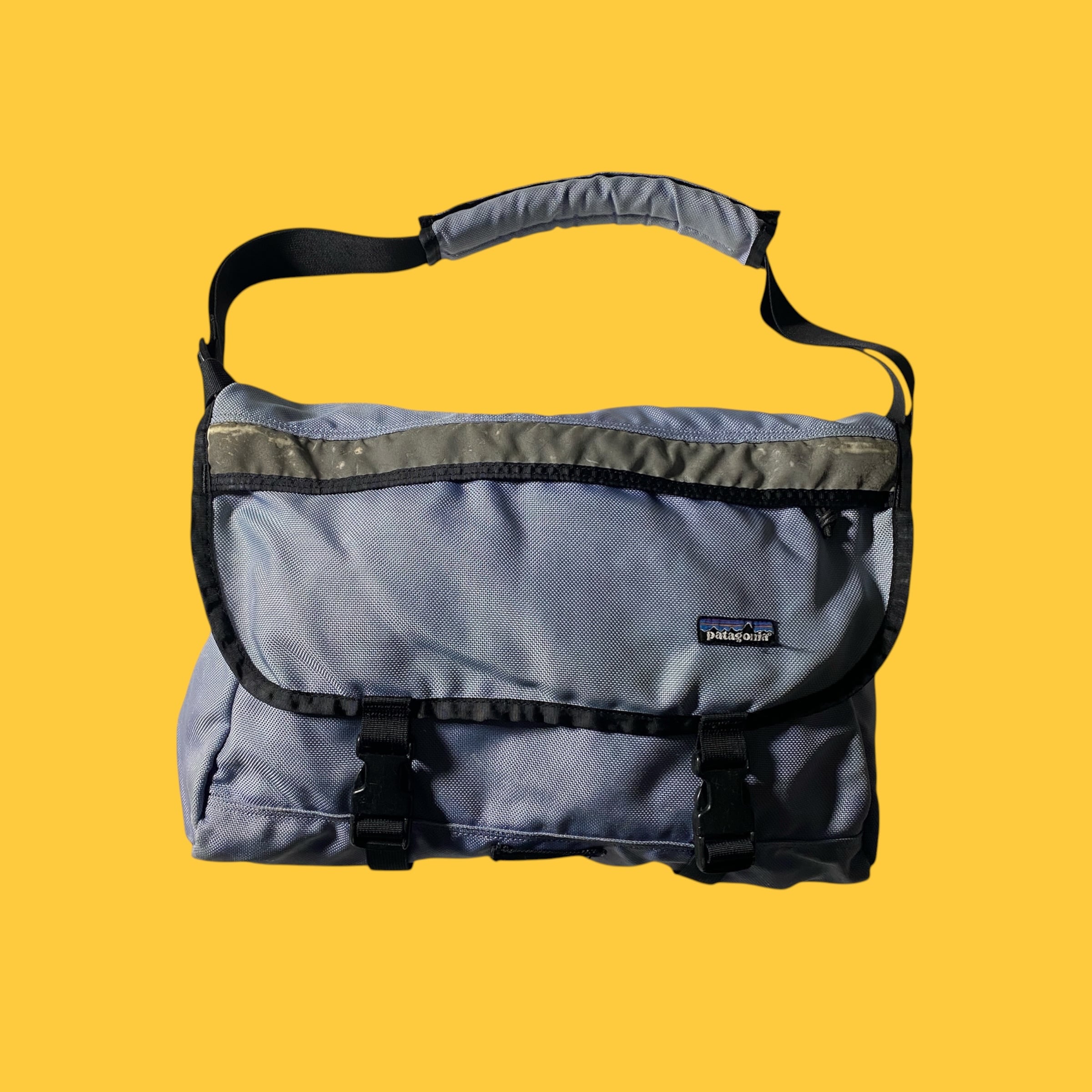 w*2様 00s Patagonia メッセンジャーバッグ ライトブルー値下げ可 00s Patagonia Harfmass Messenger Bag パタゴニア ライトブルー
