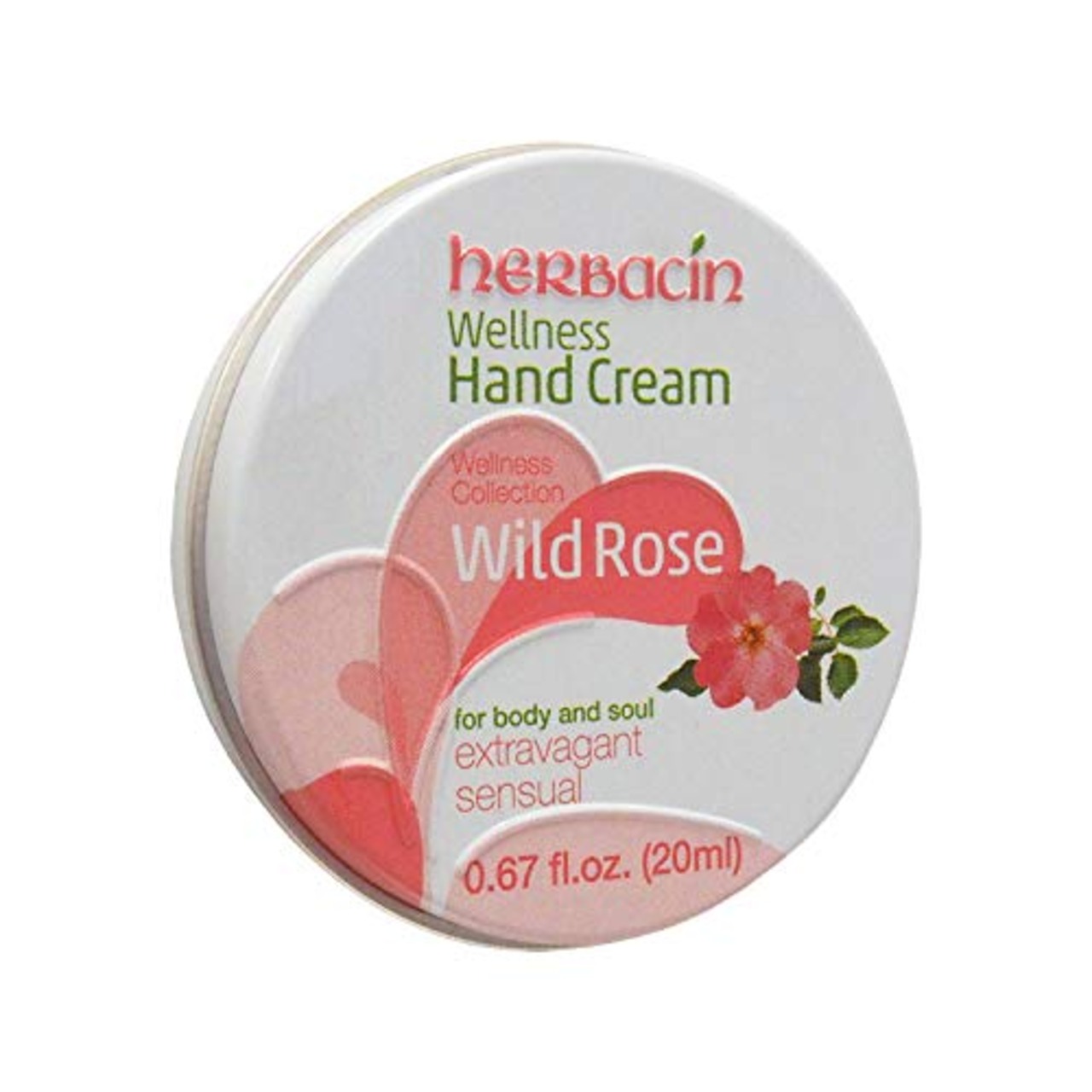 ハーバシン ハンドクリーム ローズ 缶 20mL 20ミリリットル (x 1)