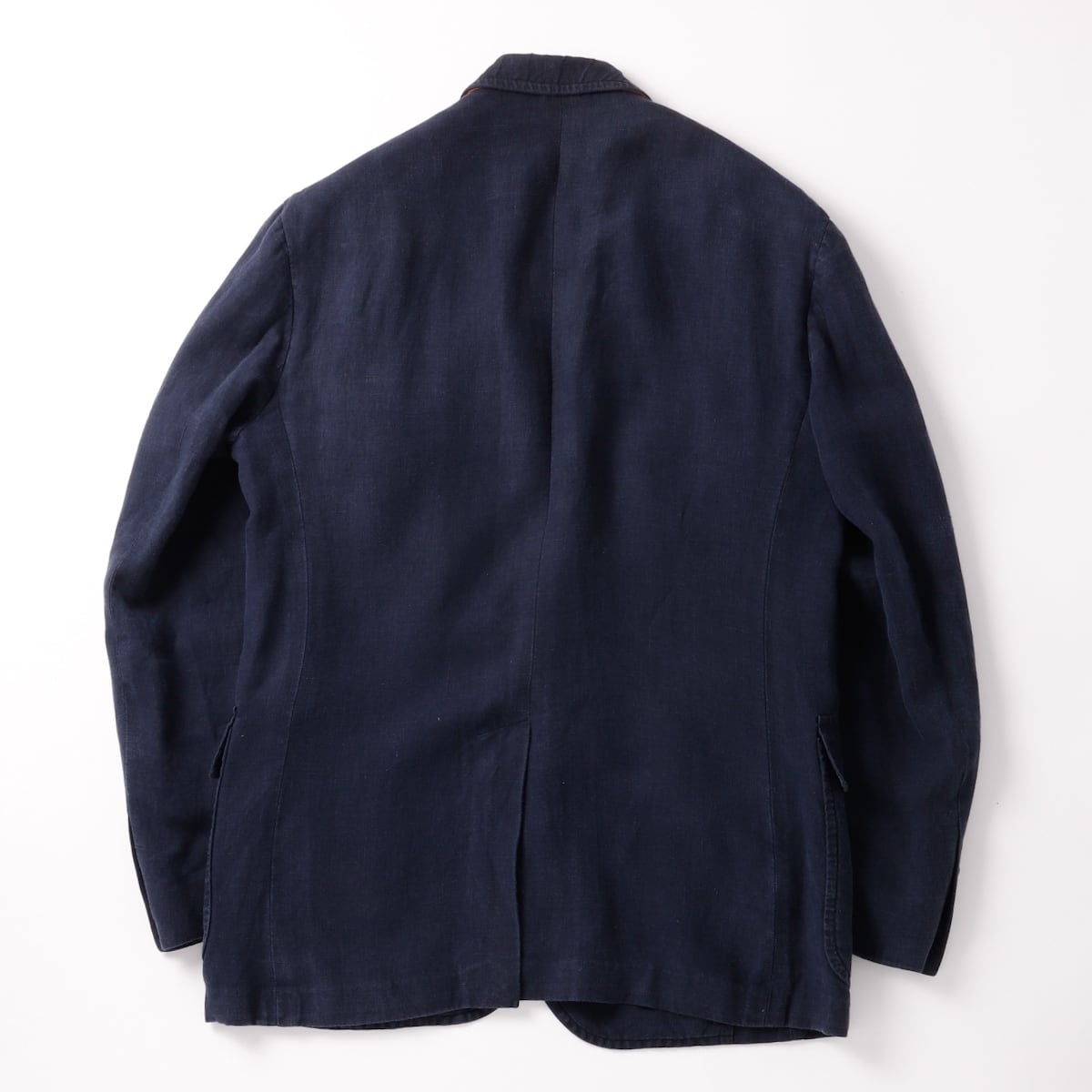 美品】Ralph Lauren special linen Jacket navy blazer made in Italy