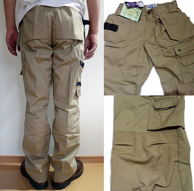 FRISTADS KANSAS（フリスタッズ カンザス）ワークパンツPS25−241（Khaki） - 画像3