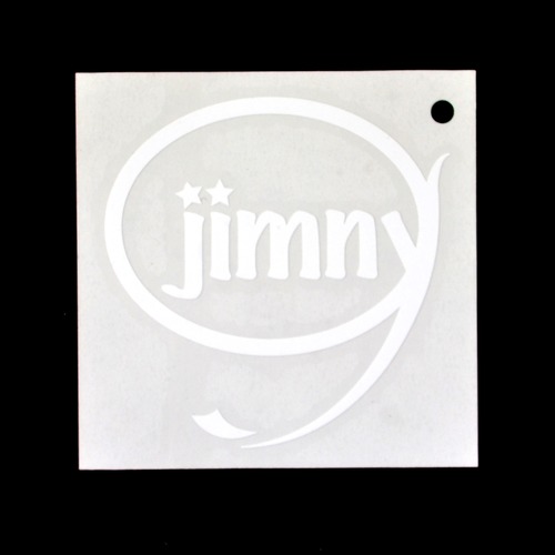 Jimny　ステッカー（ホワイト）