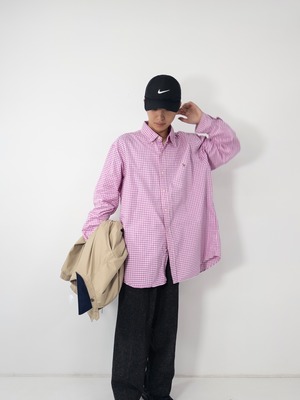 Ralph Lauren gingham check pattern shirt