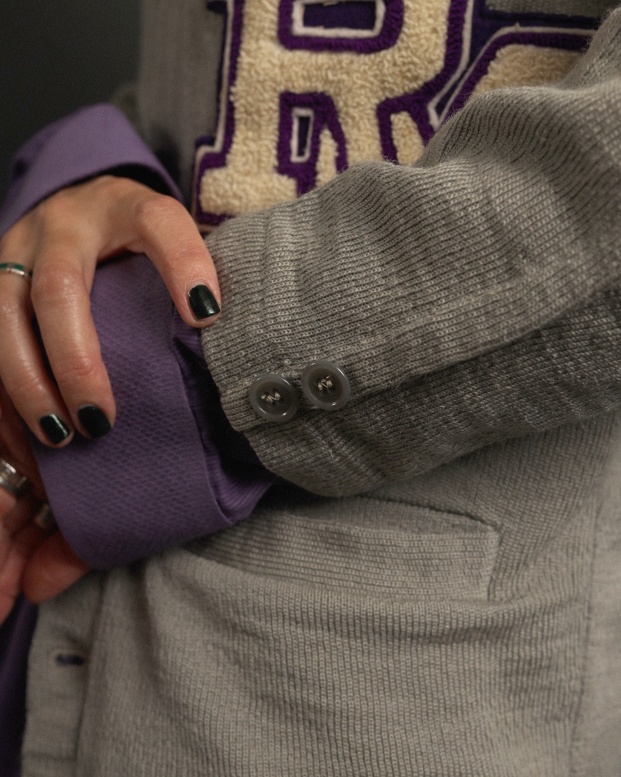 1970's RM 77 / Lettered Knit