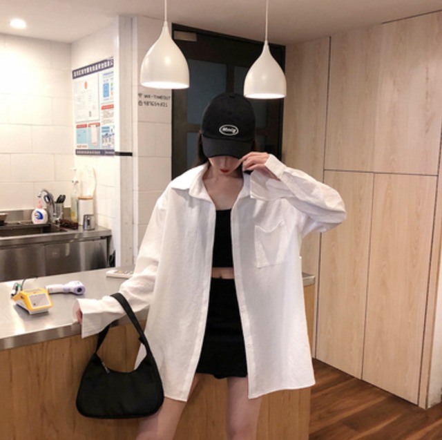 トップス デート シャツ ブラウス カットソー 袖あり 長袖 かわいい 大人可愛い きれいめ シンプル カジュアル 大人 上品 おしゃれ お洒落 主役級 存在感 無地 春 秋 10代 20代 レディース 女性用 OL 学生 デート お出かけ 公園デビュー 女子会 お泊まり 休日 旅行 着回し 普段使い ファッション コーデ 楽ちん トレンド 流行 インスタ映え フリーサイズ ビッグサイズ ゆったり ゆる 白 ホワイト 黒 ブラック 青 ブルー 緑 グリーン 紫 パープル