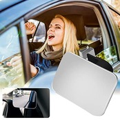 死角ミラー, ボーダーシンカーミラー, サイドミラーブラインドスポットスティックオン車の運転席と助手席のサイドシートとリアシート Jhgf