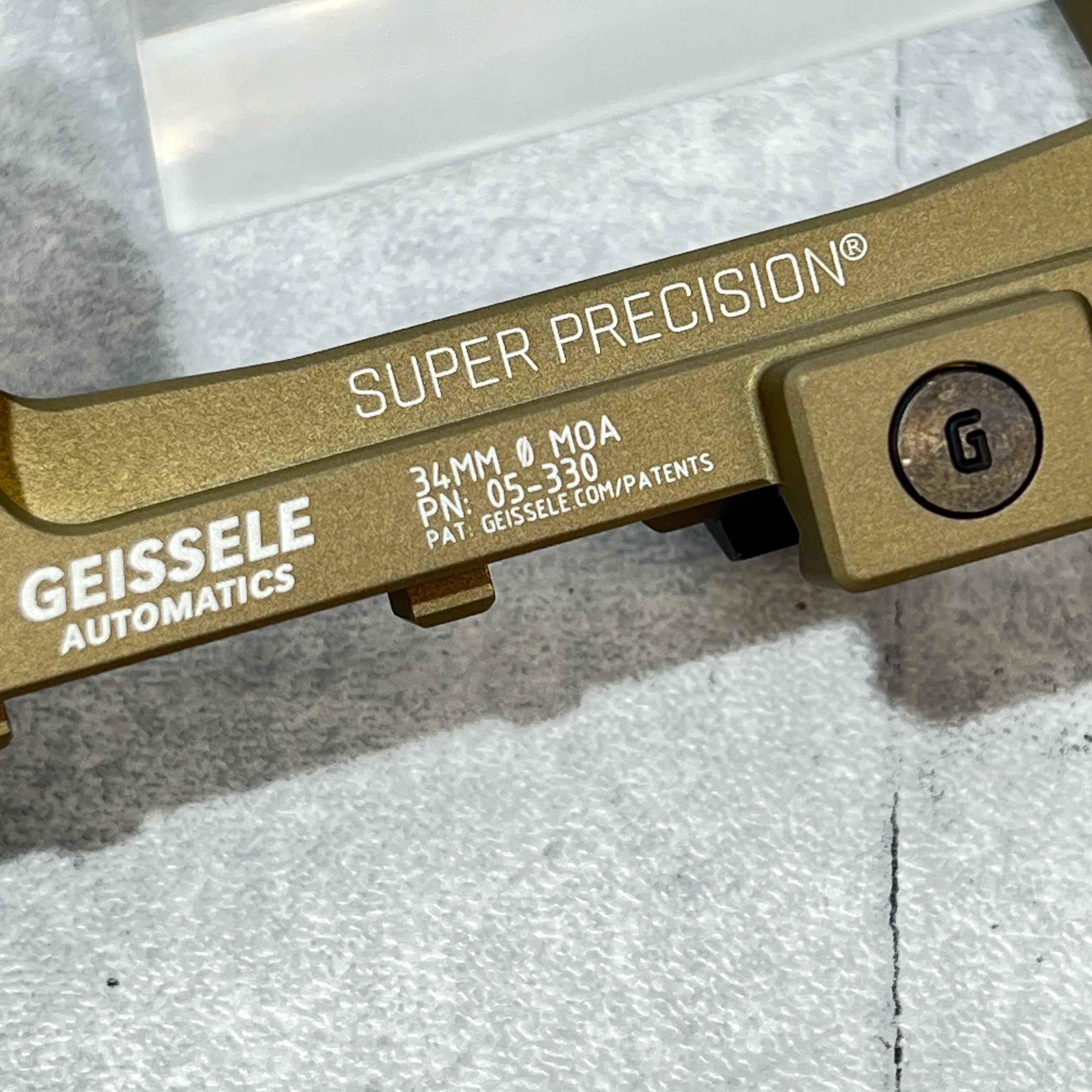 GEISSELE Super Precision Scope Mount 34mm for SR-25 (Mark 6) DDC