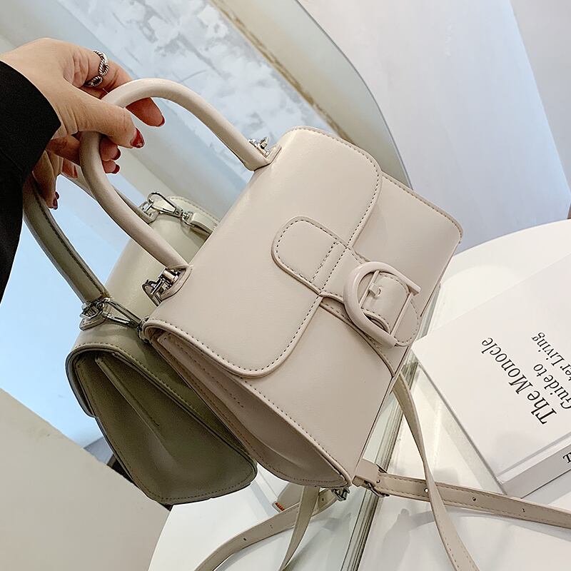 ネットセレブレディースポータブルスモールバッグメスバッグ2020人気の新しい流行のファッションショルダーバッグワイルドメッセンジャースモールスクエアバッグ 手作りハンドバック16677659309