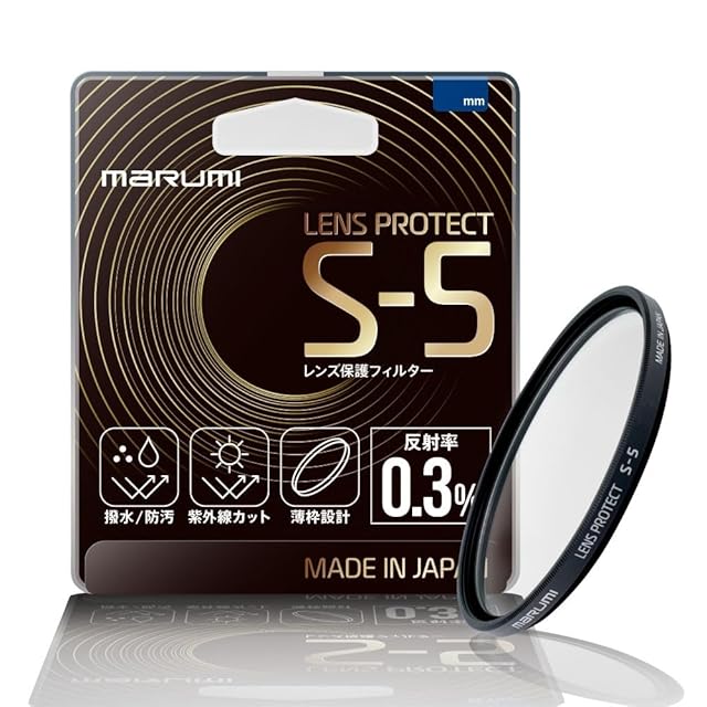 マルミ MARUMI レンズプロテクトフィルター 46mm S-5 撥水 防汚