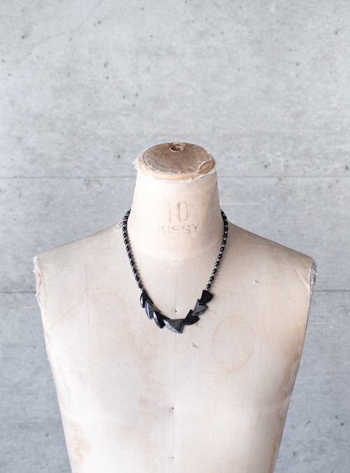 unknown 1980s Geometric shapes necklace
