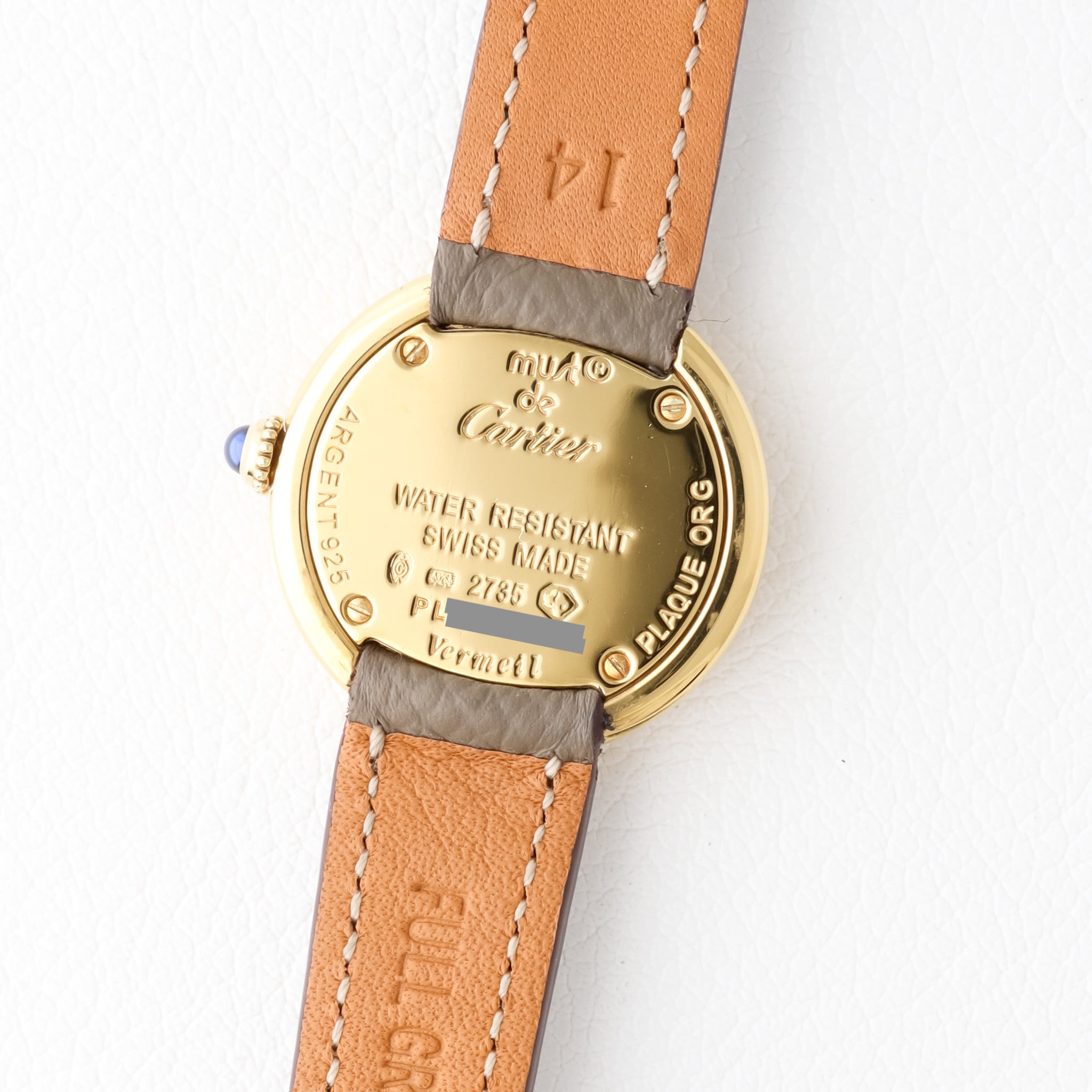 カルティエ マスト トリニティ ラウンド ゴールド アイボリー