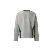 VINTAGE ストリート 刺繍スエードロングTシャツ T2229
