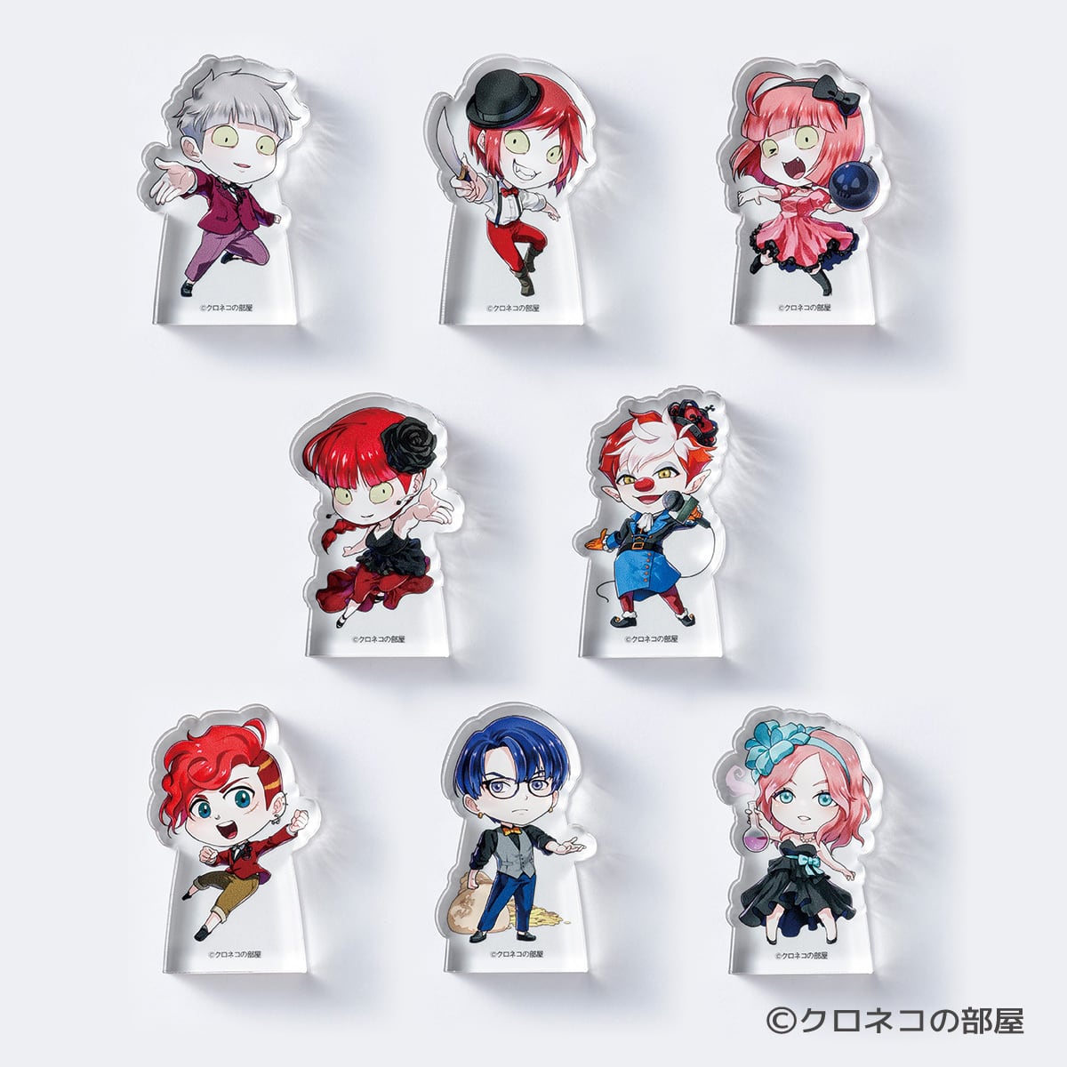 クロネコの部屋】アクリルブロック | キャラfab