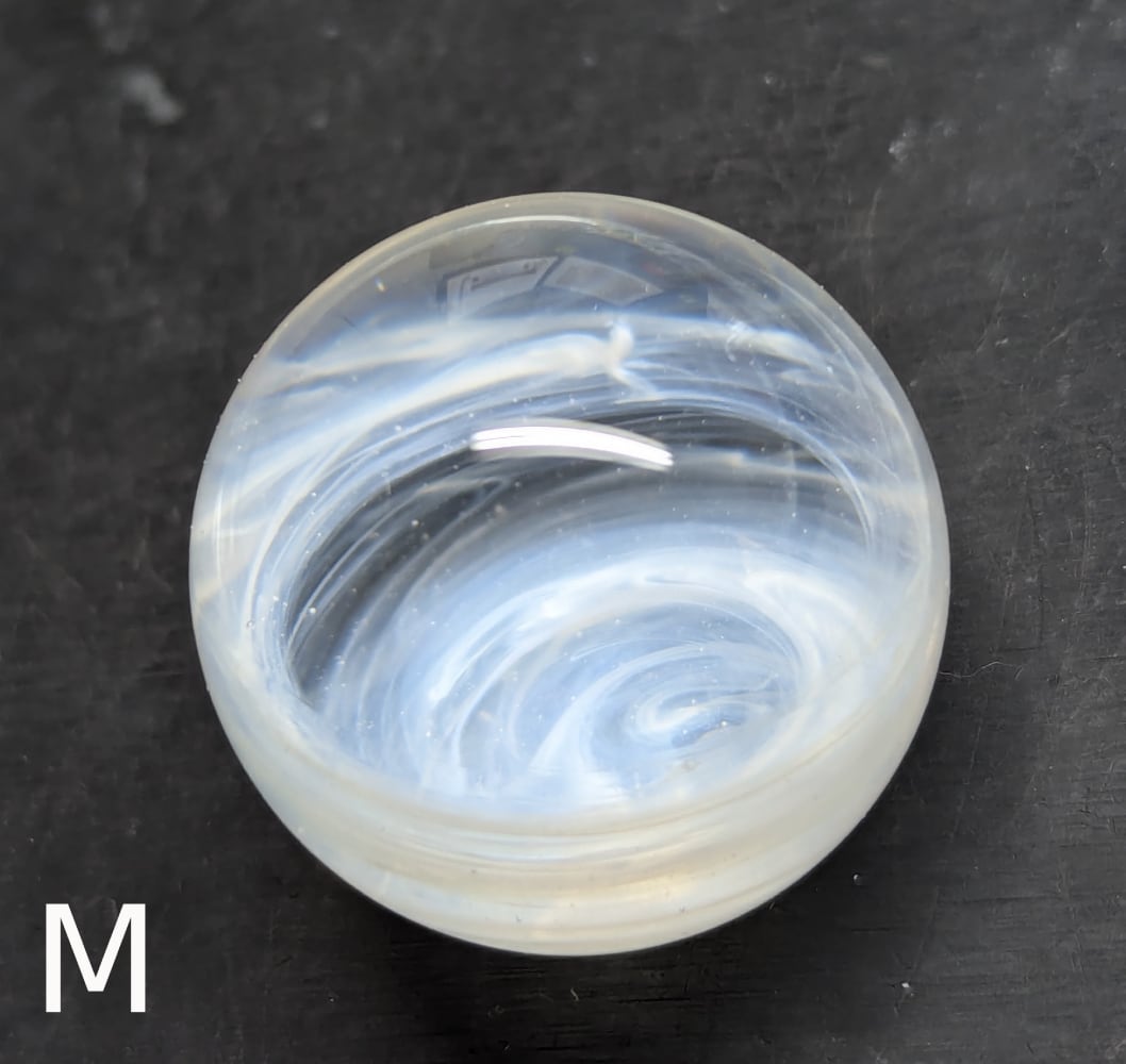永遠」遺骨ガラスのガラス玉（M） | glass with