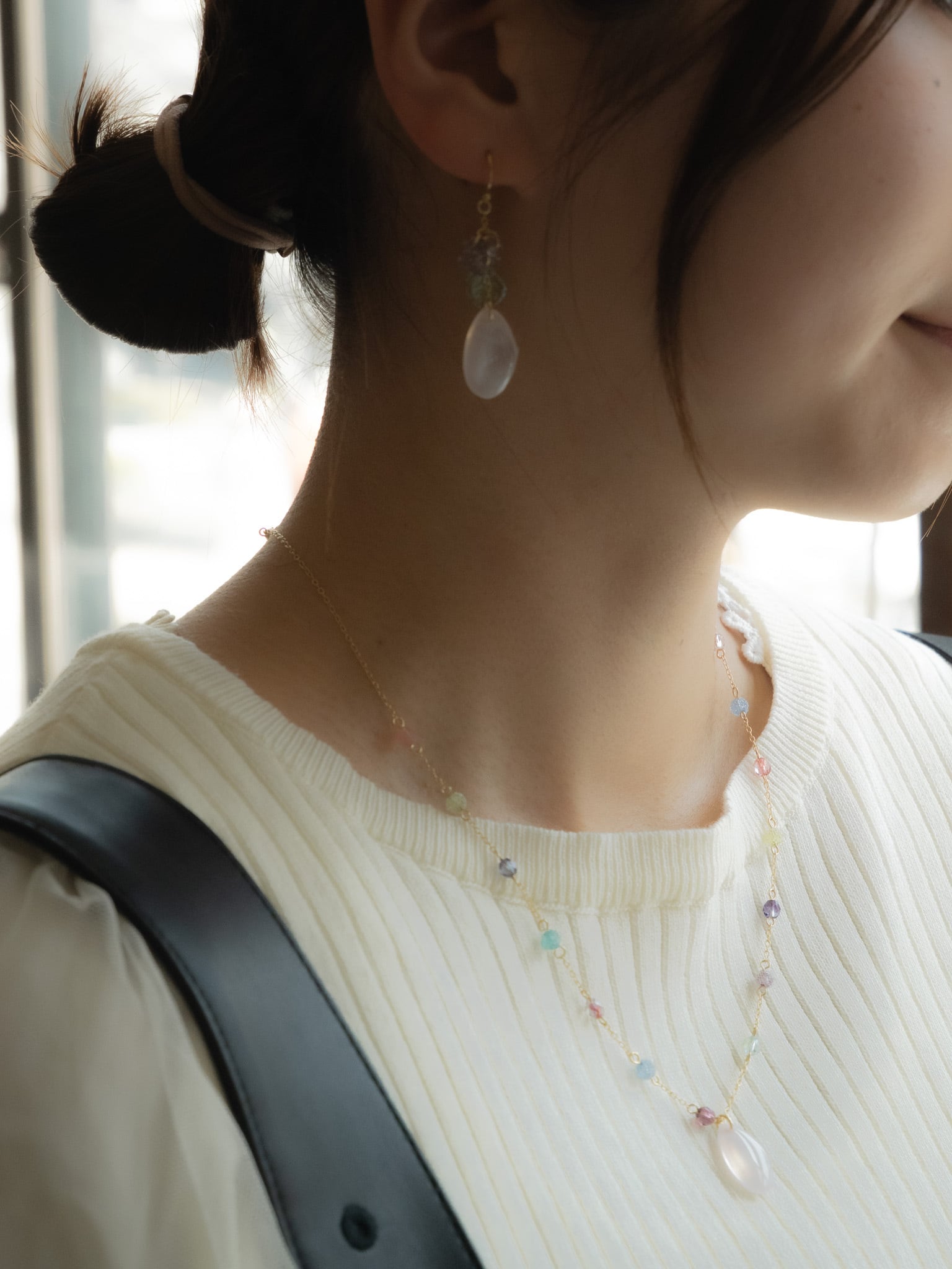 2025年 6月 今月の逸品 さくらひとえ 紫陽花ネックレス | linodrops