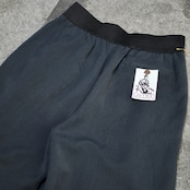 CAMLON balloon silhouette 2tuck slacks charcoal gray