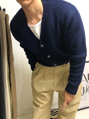Maison Cable Honeycomb Cardigan (9color)