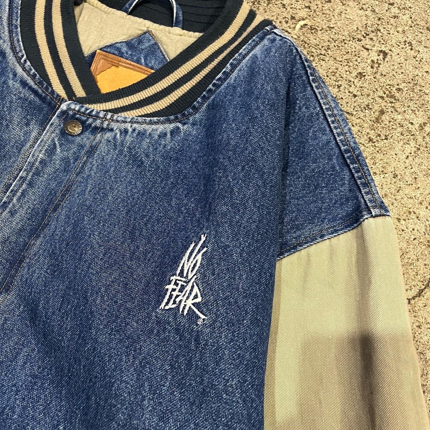 90s No Fear stadium jacket | What