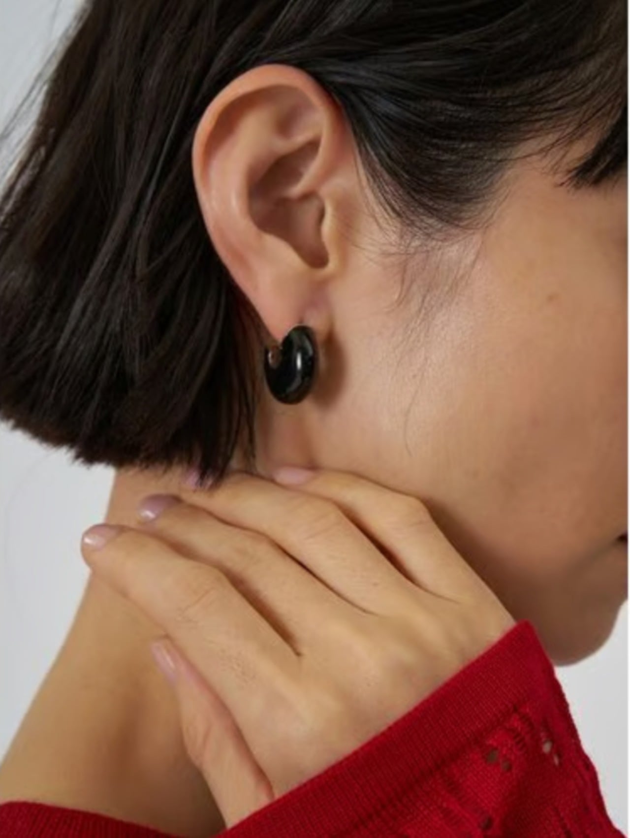 【CHIGNON】ミニエポフープピアス／イヤリング