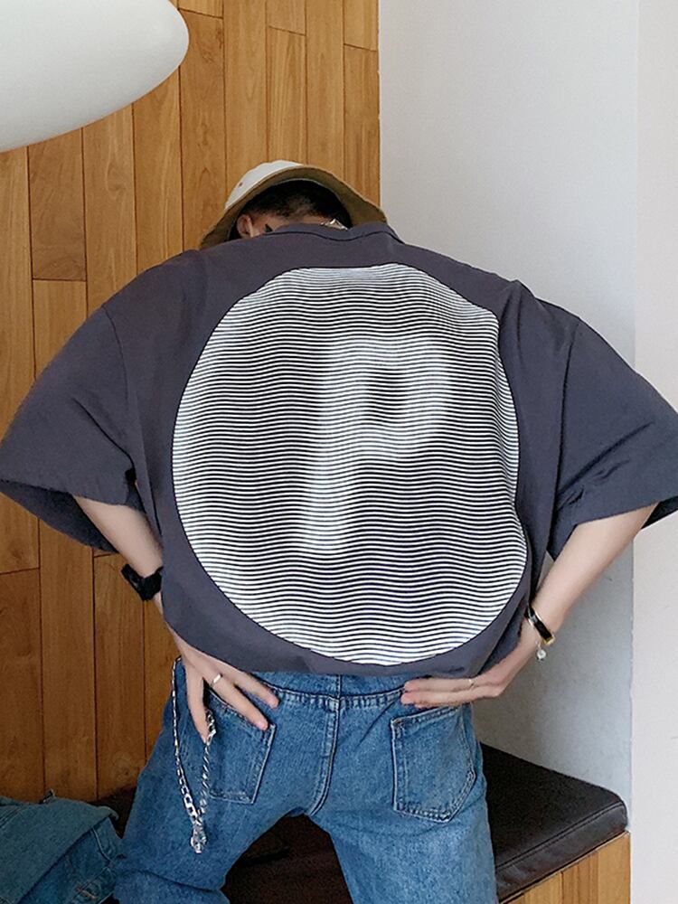 全3色 Tシャツ カットソー プリント カジュアル シンプル