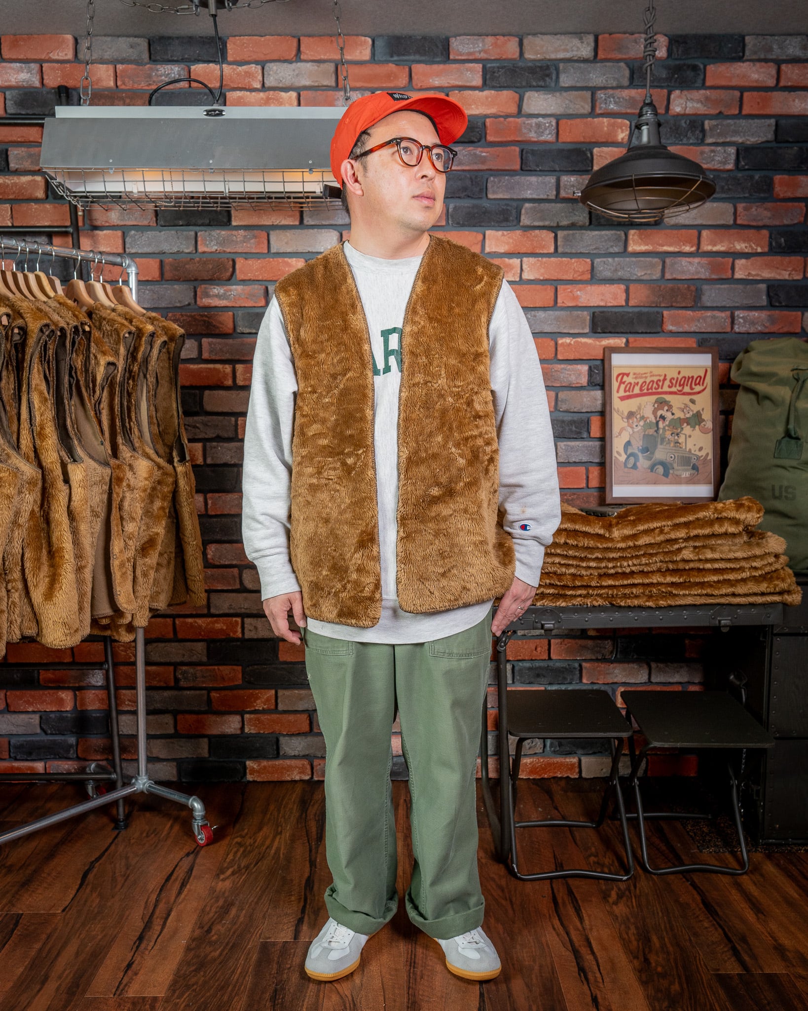 A297】Barbour 3warrant 00s Pile Linner Vest A297】Barbour 3warrant 00s Pile Linner Vest