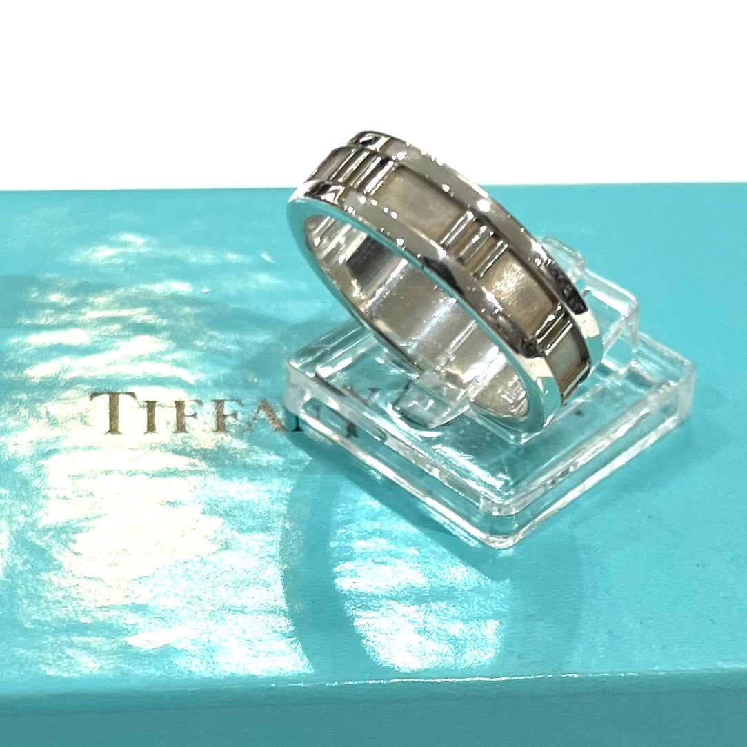 TIFFANY&CO】【18.5号】2841 時を纏う シルバー925号アトラスリング