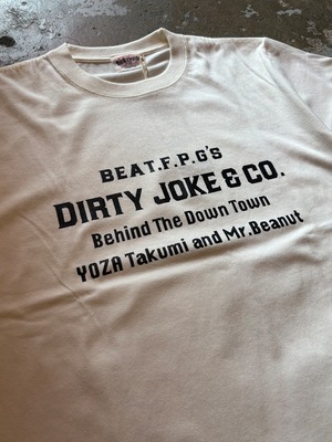 BEAT.F.P.G / YOZA Takumi x BEAT.F.P.G  "KARASU" / T SHIRT / Tシャツ / OFF WHITE