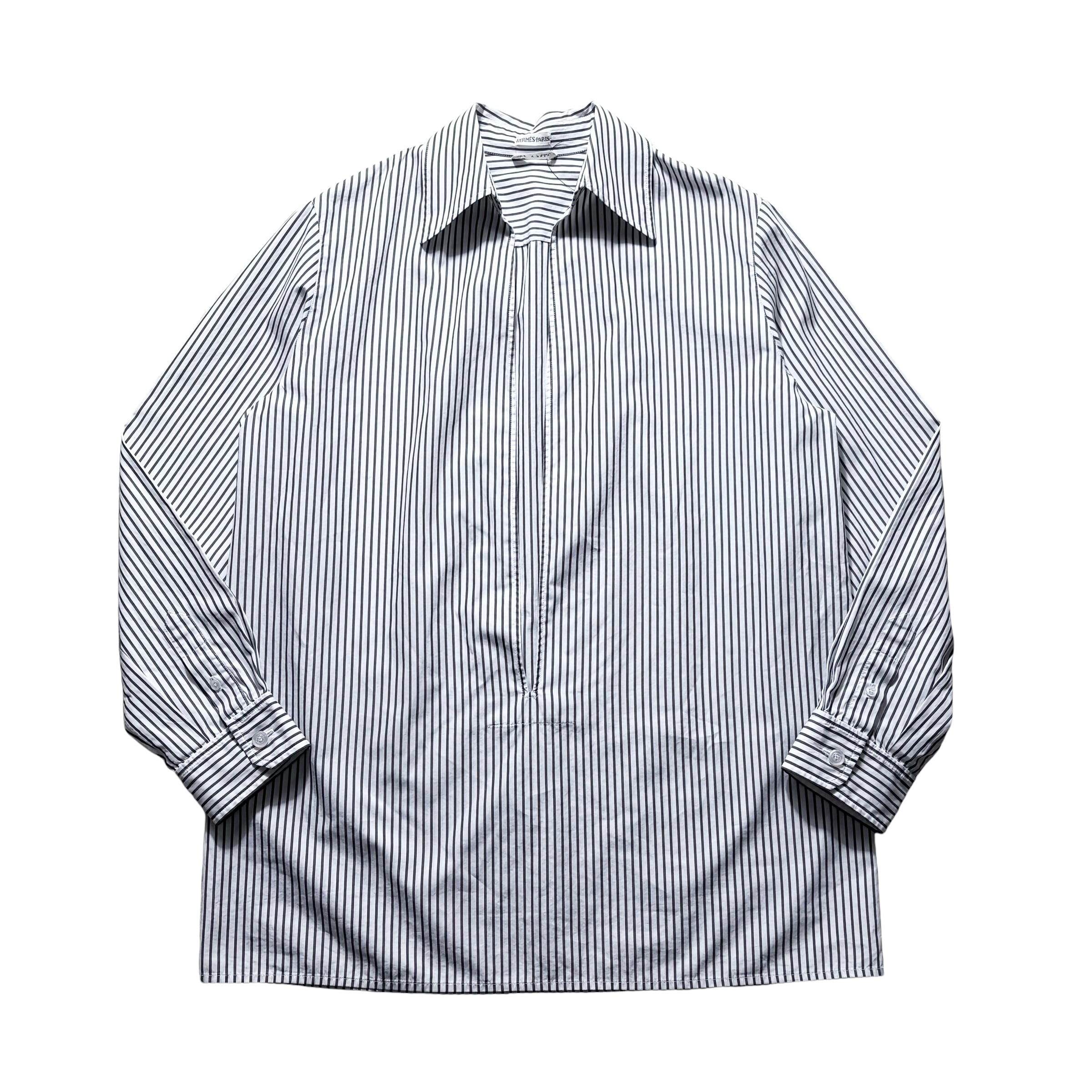HERMES by Martin Margiela stripe pullover shirt “Vareuse HERMES by Martin Margiela stripe pullover shirt “Vareuse