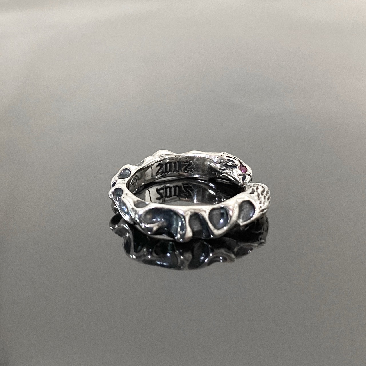 EAGLE RING w/RUBY and SAPPHIRE / イーグルリング・ルビー サファイヤ