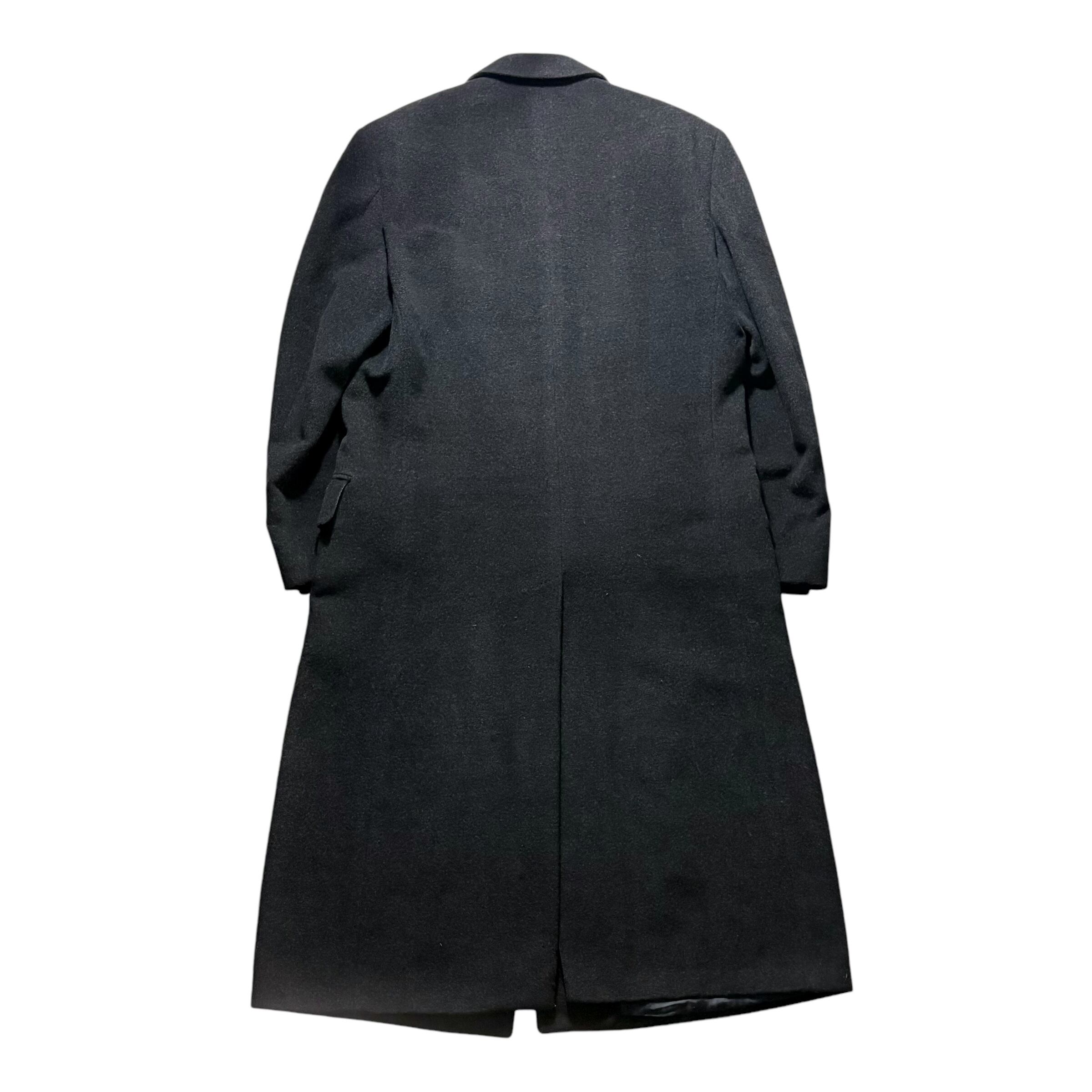 vintage ERMENEGILDO ZEGNA wool chesterfield coat | NOIR ONLINE