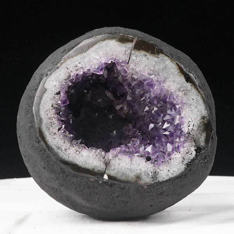 1.8Kg アメジストドーム ミニドームウルグアイ産 アメジスト サークルジオード 原石 amethyst 一点物 174-1986