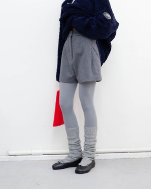 1990-00s ACNE - tuck pocket wool shorts
