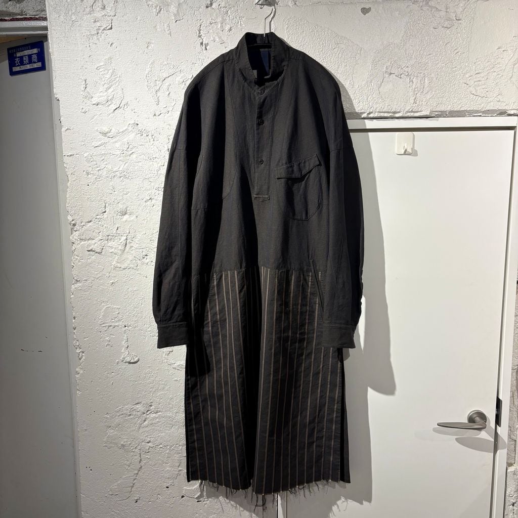 ZIGGY CHEN ジギーチェン 15AW Linen Long Shirt リネンシャツ AW15