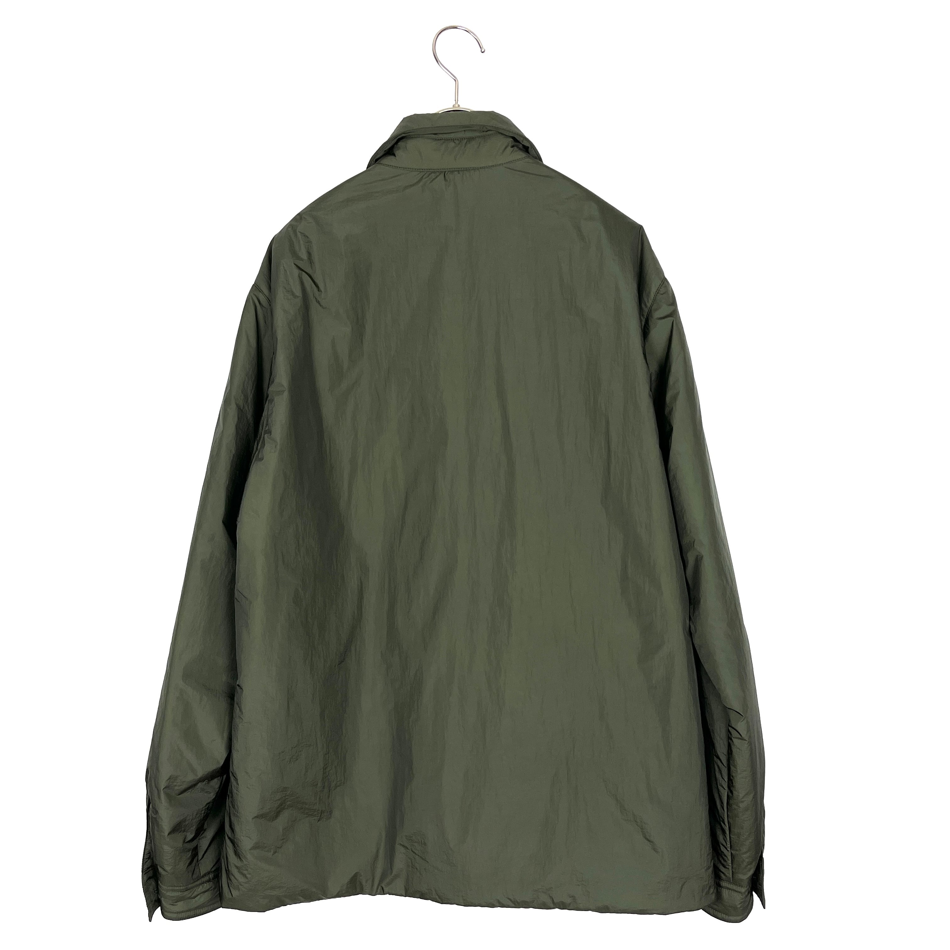 JIL SANDERジルサンダー PADDED SHIRT AW khaki   command+enter