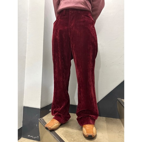 〜70's unknown ベロアパンツ