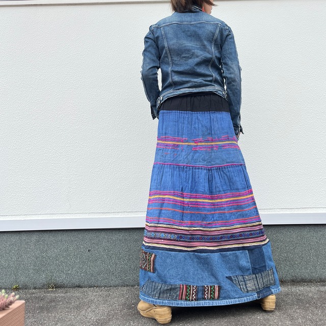 ビンテージモン族スカート