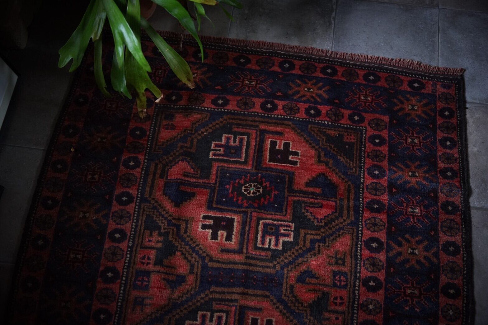 144 - Vintage baluch rug