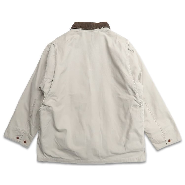 ジョンブル　ハンティングジャケット　Mサイズ　ベージュ×キャメル 未使用品 ジョンブル ハンティングジャケット Mサイズ ベージュ×キャメル