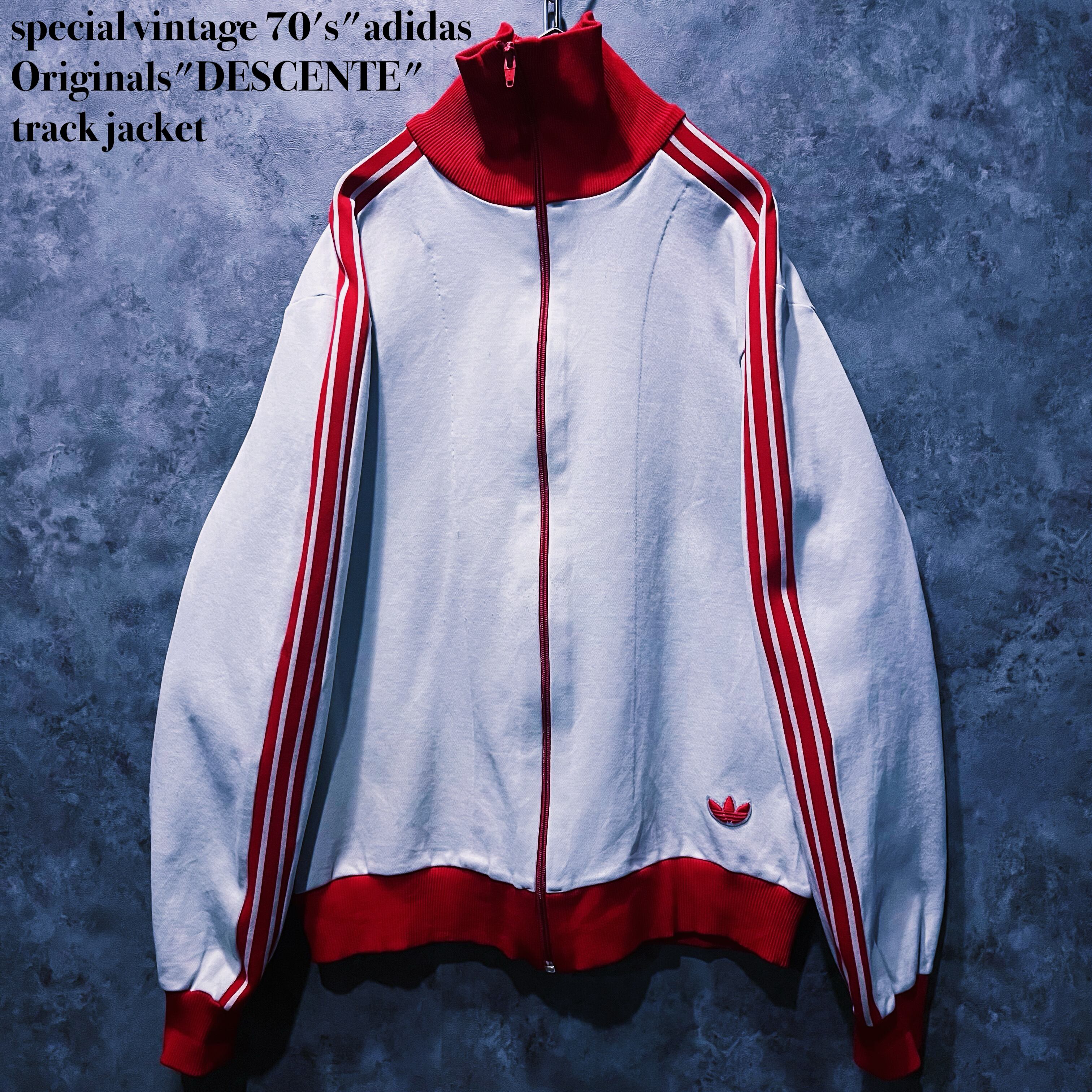 【doppio】special vintage 70's"adidas Originals"DESCENTE" track jacket