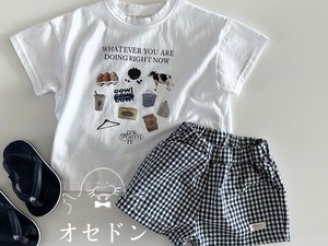 【BONITO】COW Tシャツ 80~130cm ホワイト 240514