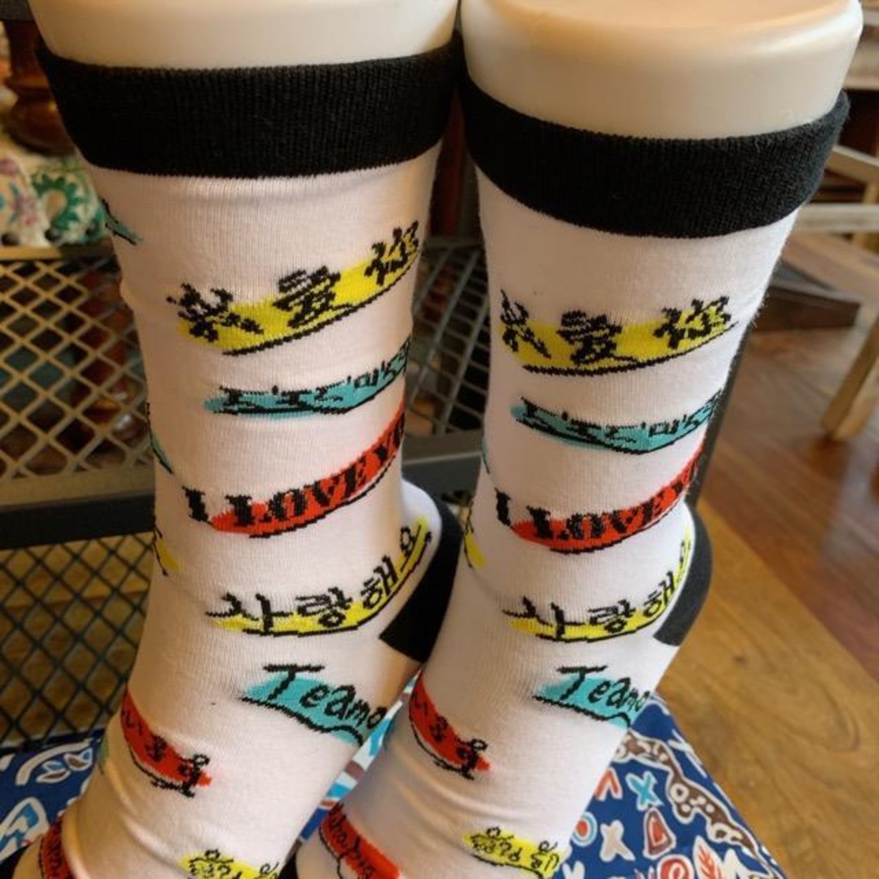TOPANGA SOCKS  Lady's　　LOVEソックス