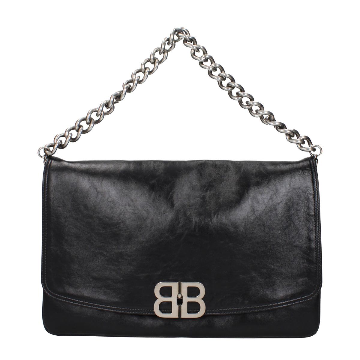 BALENCIAGA バレンシアガ レディース ハンドバッグ レザー ブラック
