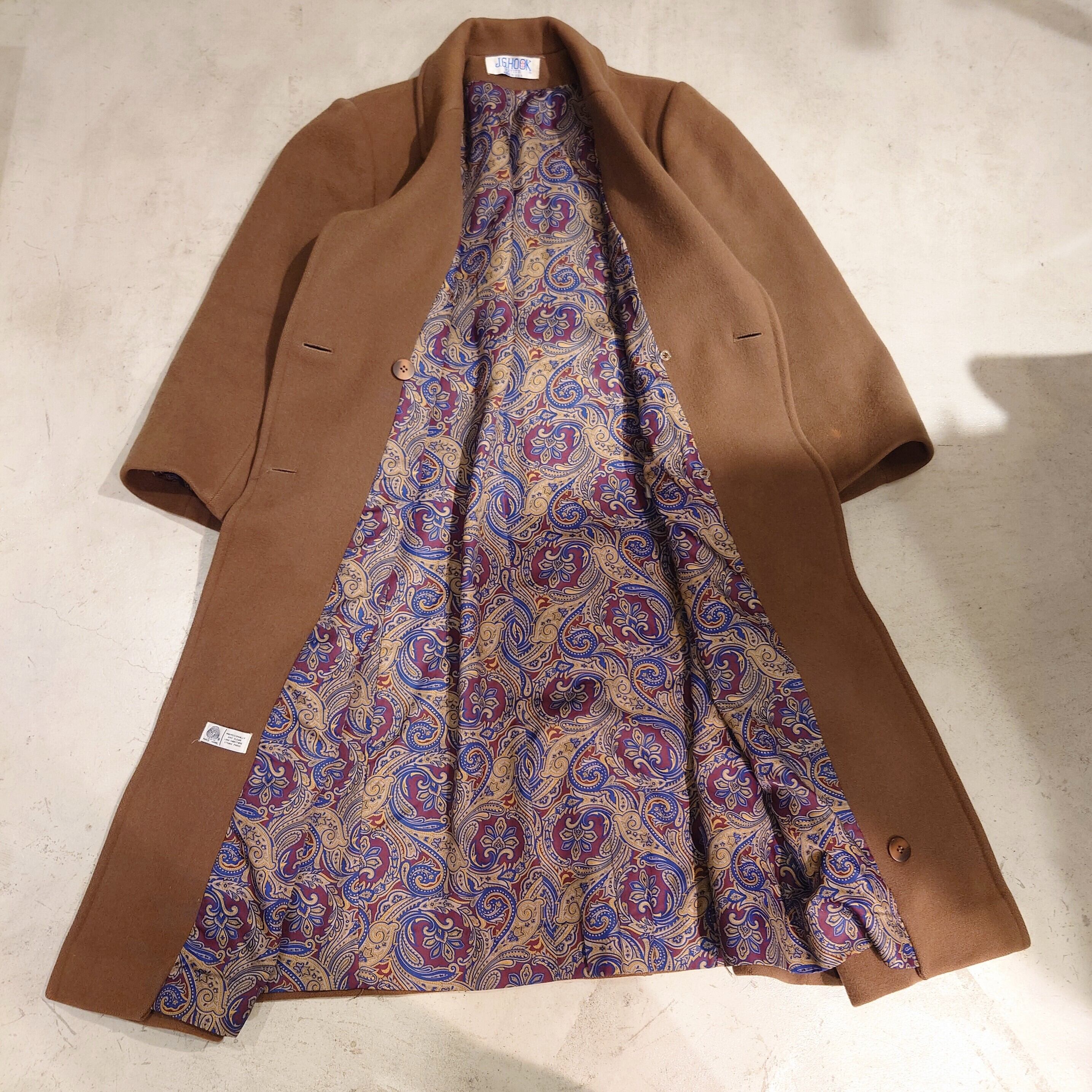 J.G.HOOK- USA MADE WOOL CHESTER COAT DOUBLE | eeff.