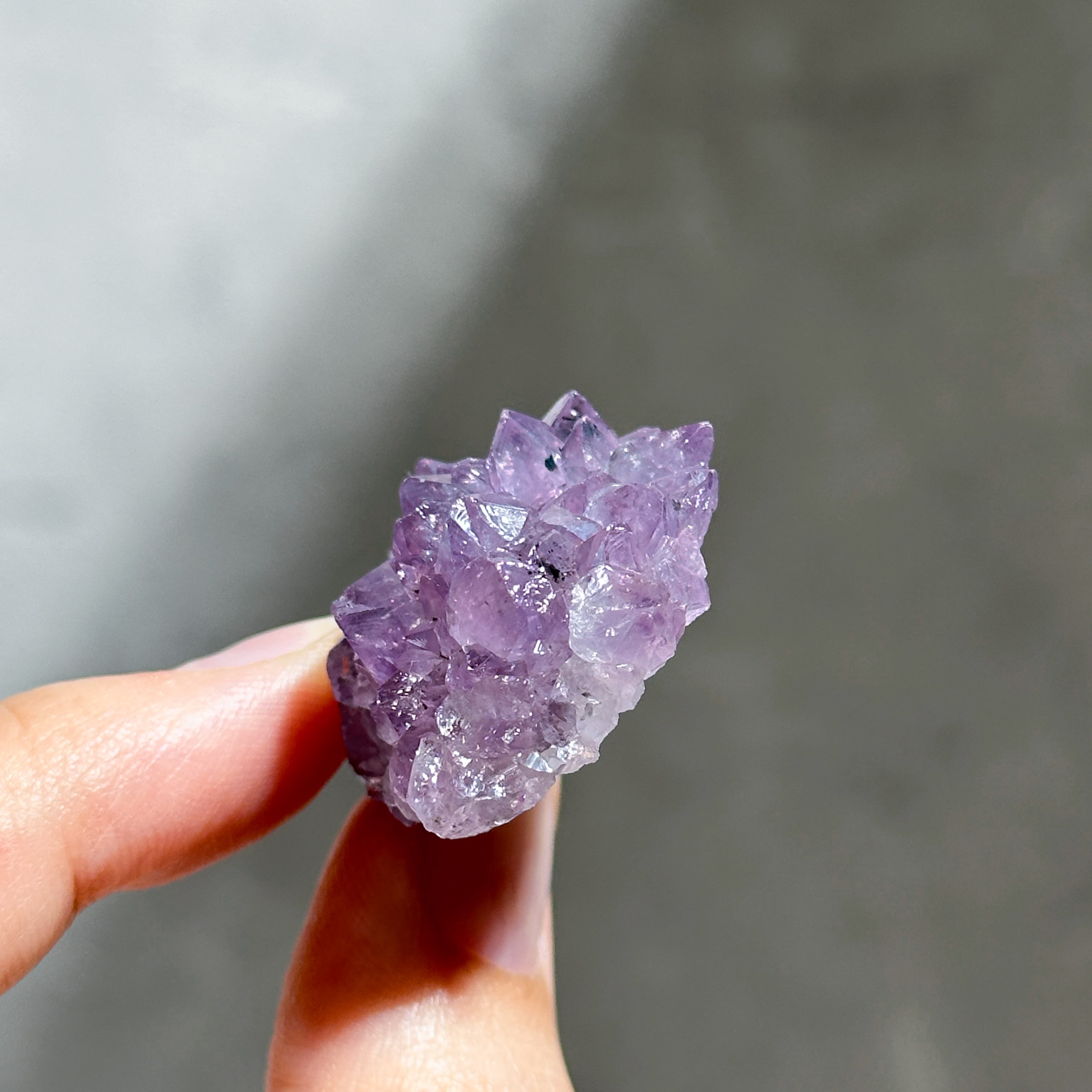 ウルグアイ産フラワーアメジスト 原石43◇ Flower Amethyst ◇天然石