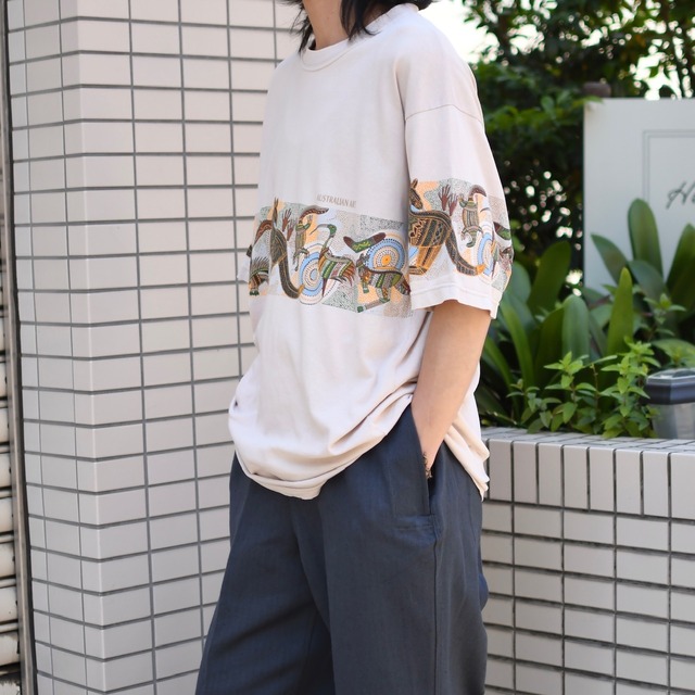 Australia various animals print tee