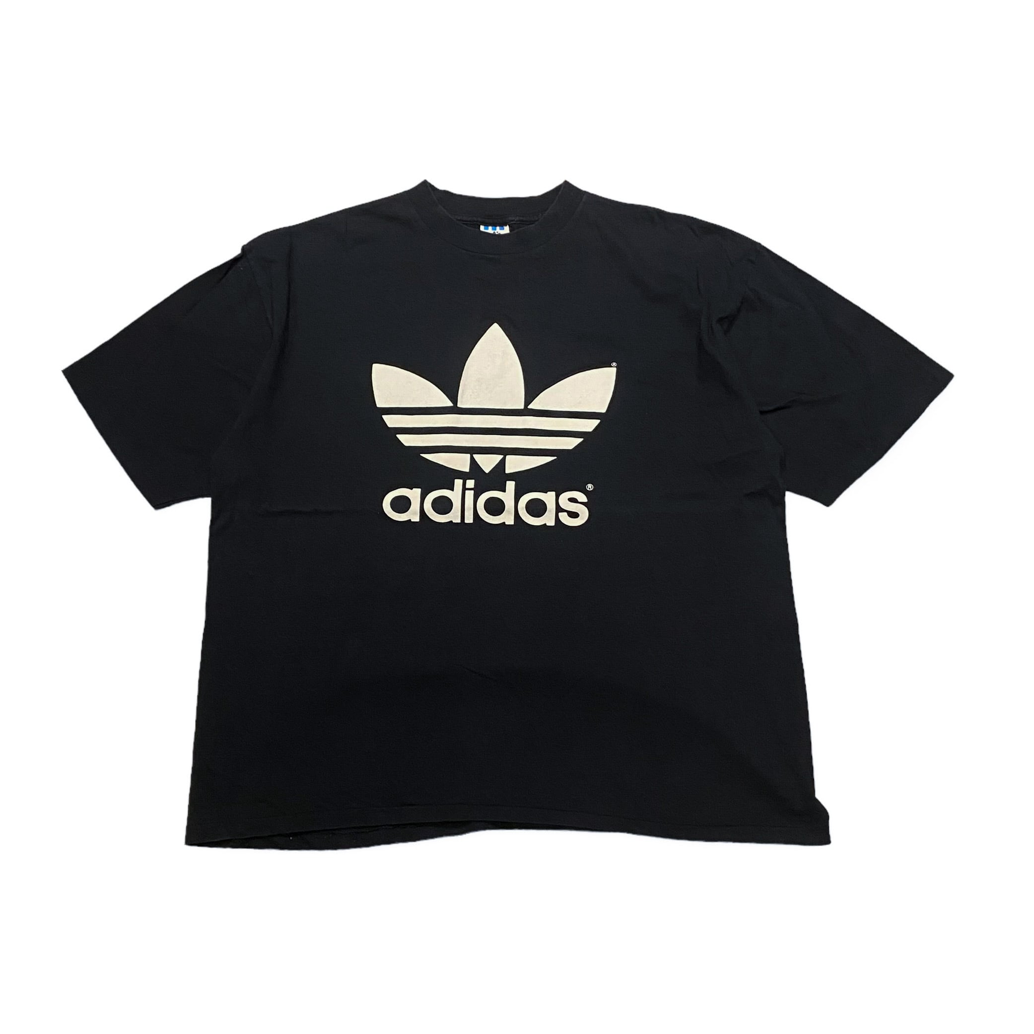 90's USA製 adidas Trefoil Logo T-Shirt XL / アディダス