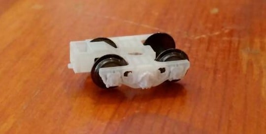 Nゲージ ユニオンパシフィック UPP 2066 発電機車 3D プリントキット Nゲージ ユニオンパシフィック UPP 2066 発電機車 3D プリントキット