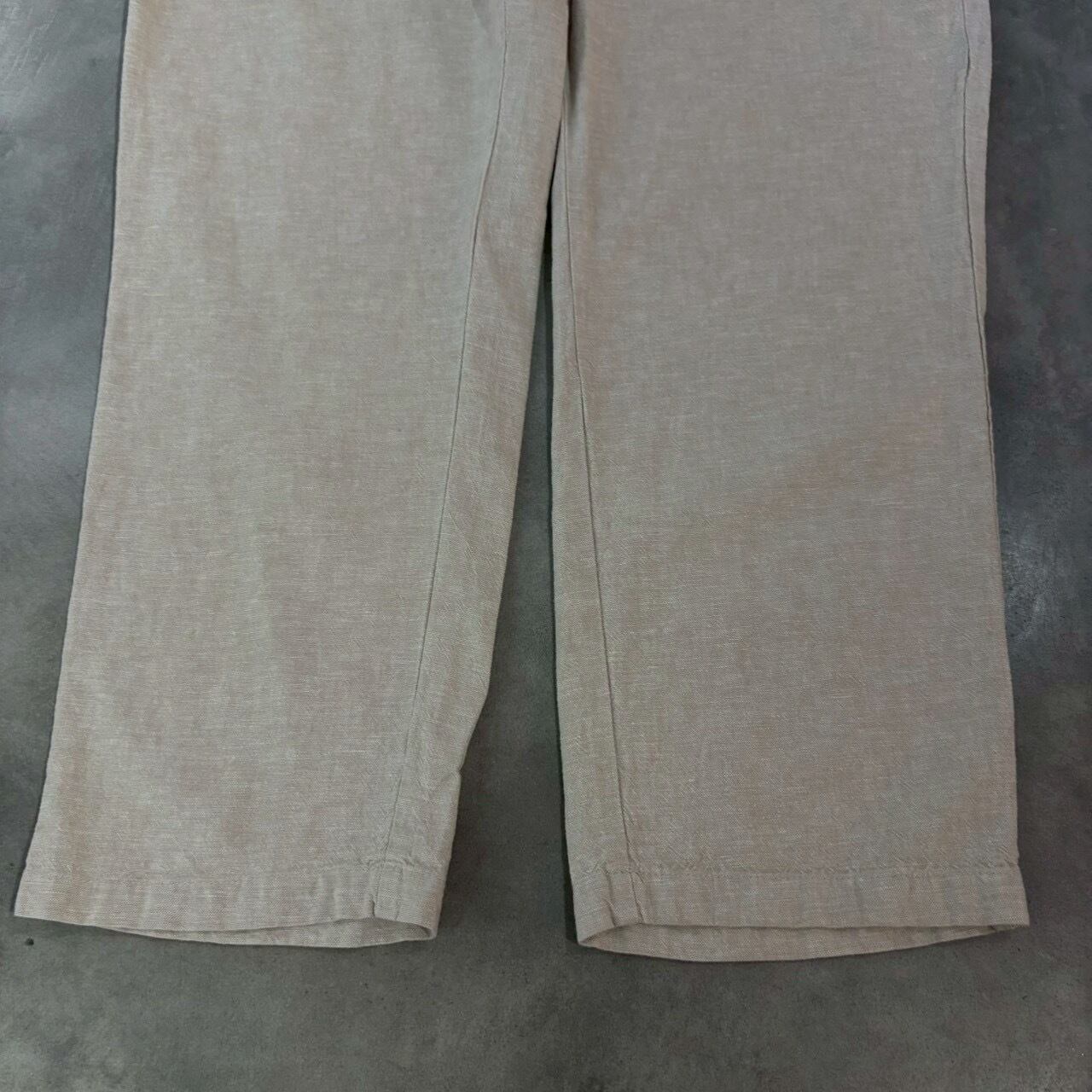 安いねぇ!!” 00s OLD NAVY Linen Pants size:XL (ivory) オールド