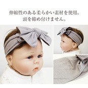 ベビー ヘアバンド 赤ちゃん 女の子 リボン アクセサリー カチューシャ くすみカラー お出かけ イベント 可愛い ピンク ホワイト グレー ベージュ ブラウン グリーン プレゼント ギフト 誕生日 結婚式 記念撮影 (グリーン)