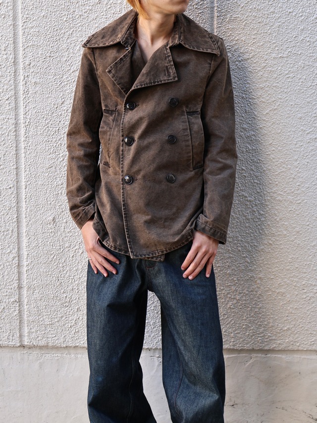 【zucca】compact double pea coat